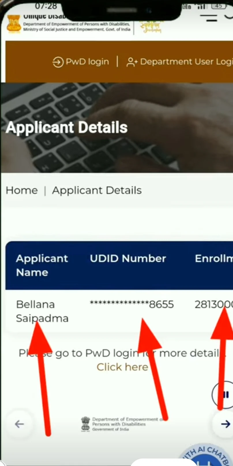 UDID app status result